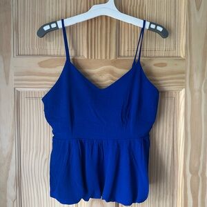Monteau Royal Blue Camisole Top